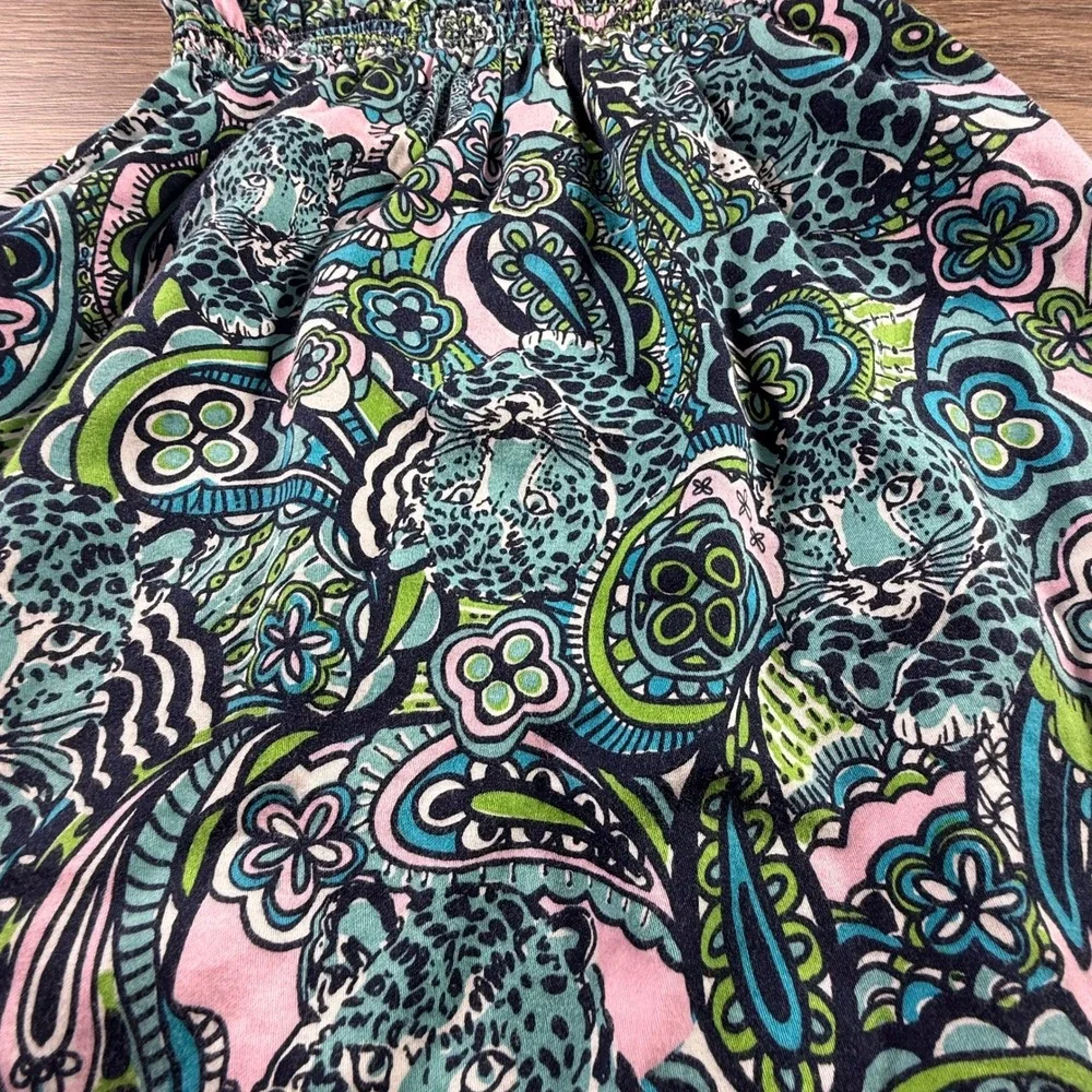 Lilly Pulitzer Girls Short Sleeve Dress, Master of Class Sabine Jaguar Dress 5
